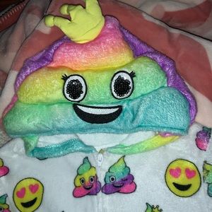Rainbow Poop Emoji Onesie